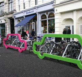 Car rack on location